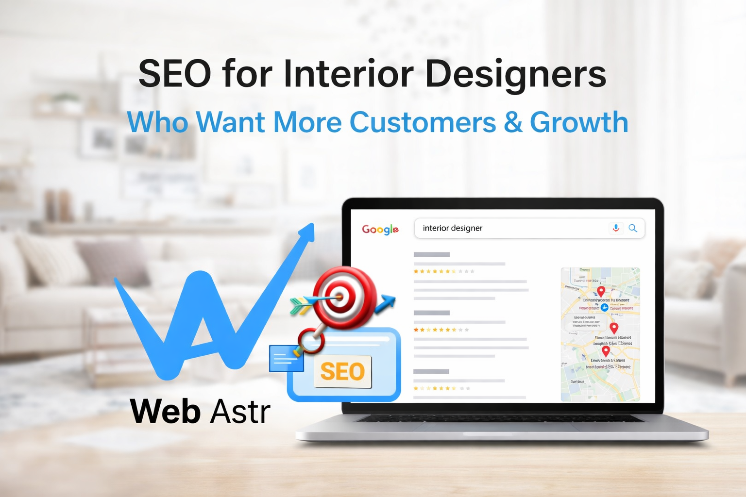 SEO for Interior Designers Who Want More Customers & Growth