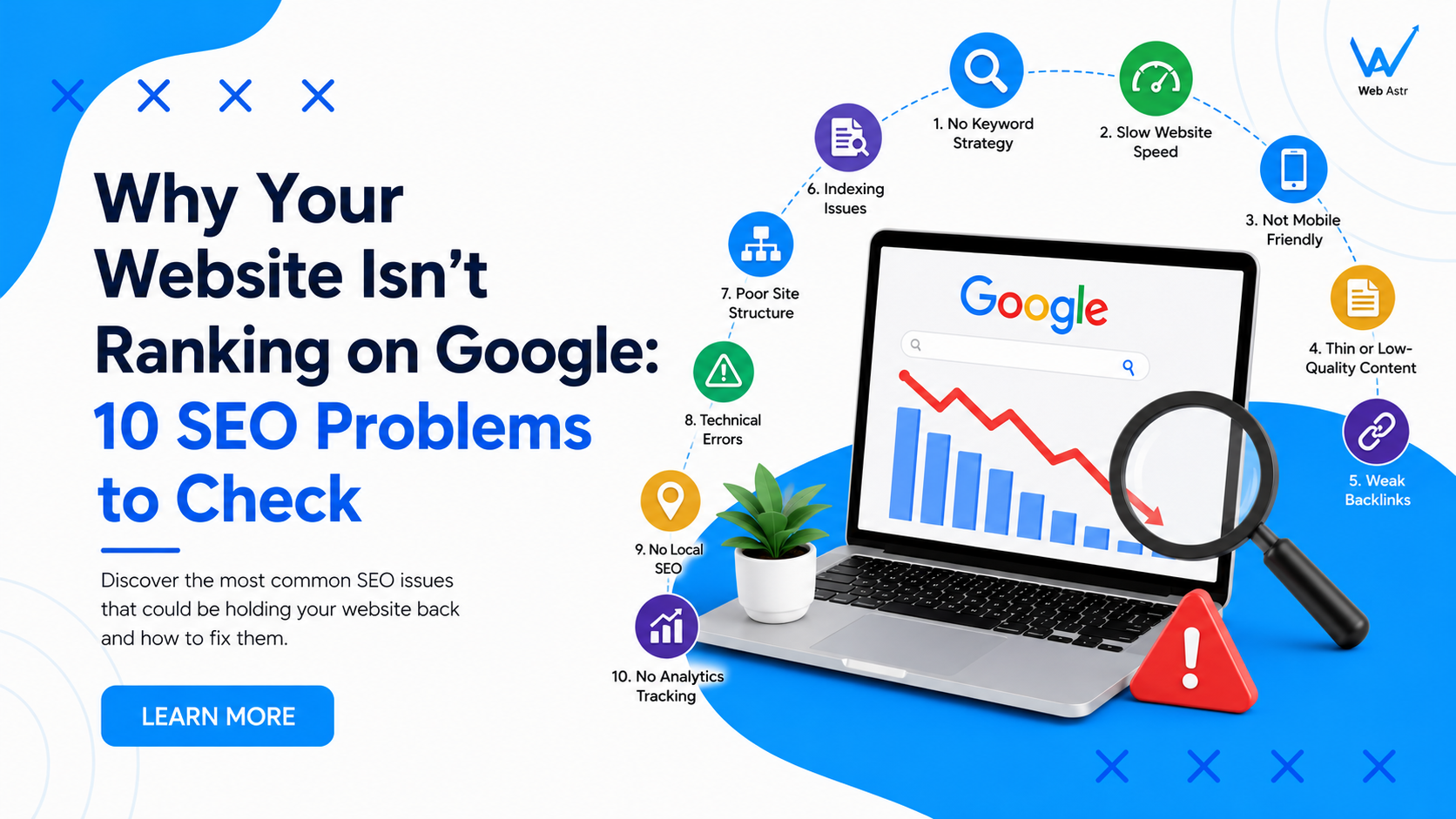 Why Your Website Isn’t Ranking on Google: 10 SEO Problems to Check