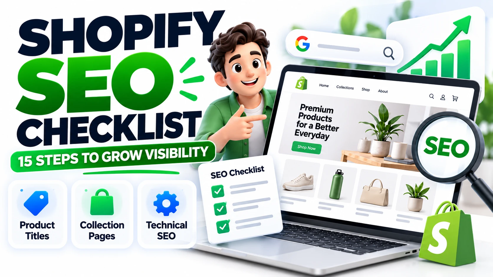Shopify SEO Checklist: 15 Steps to Improve Your Store's Visibility