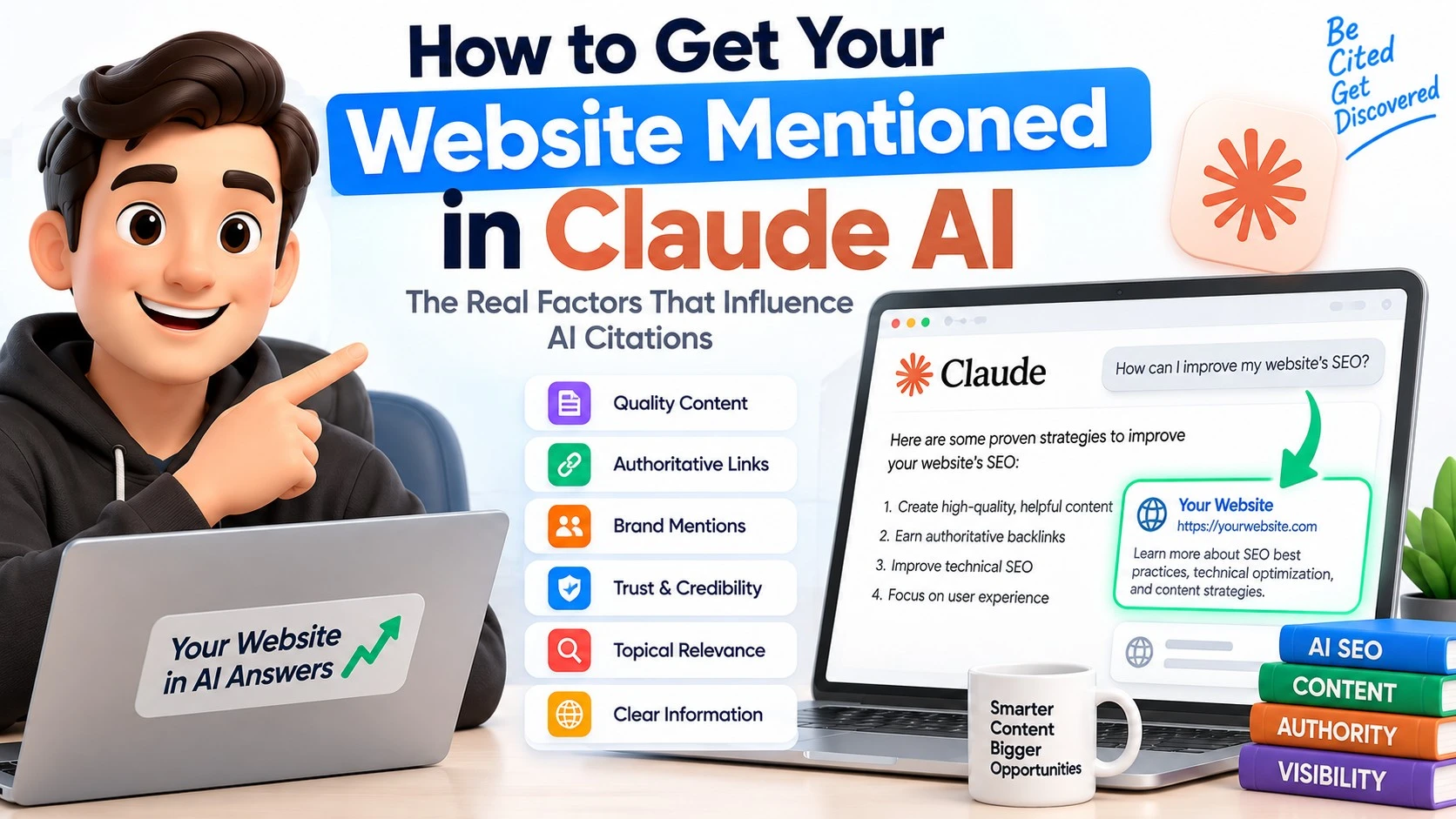 How to Get Your Website Mentioned in Claude AI: The Real Factors That Influence AI Citations