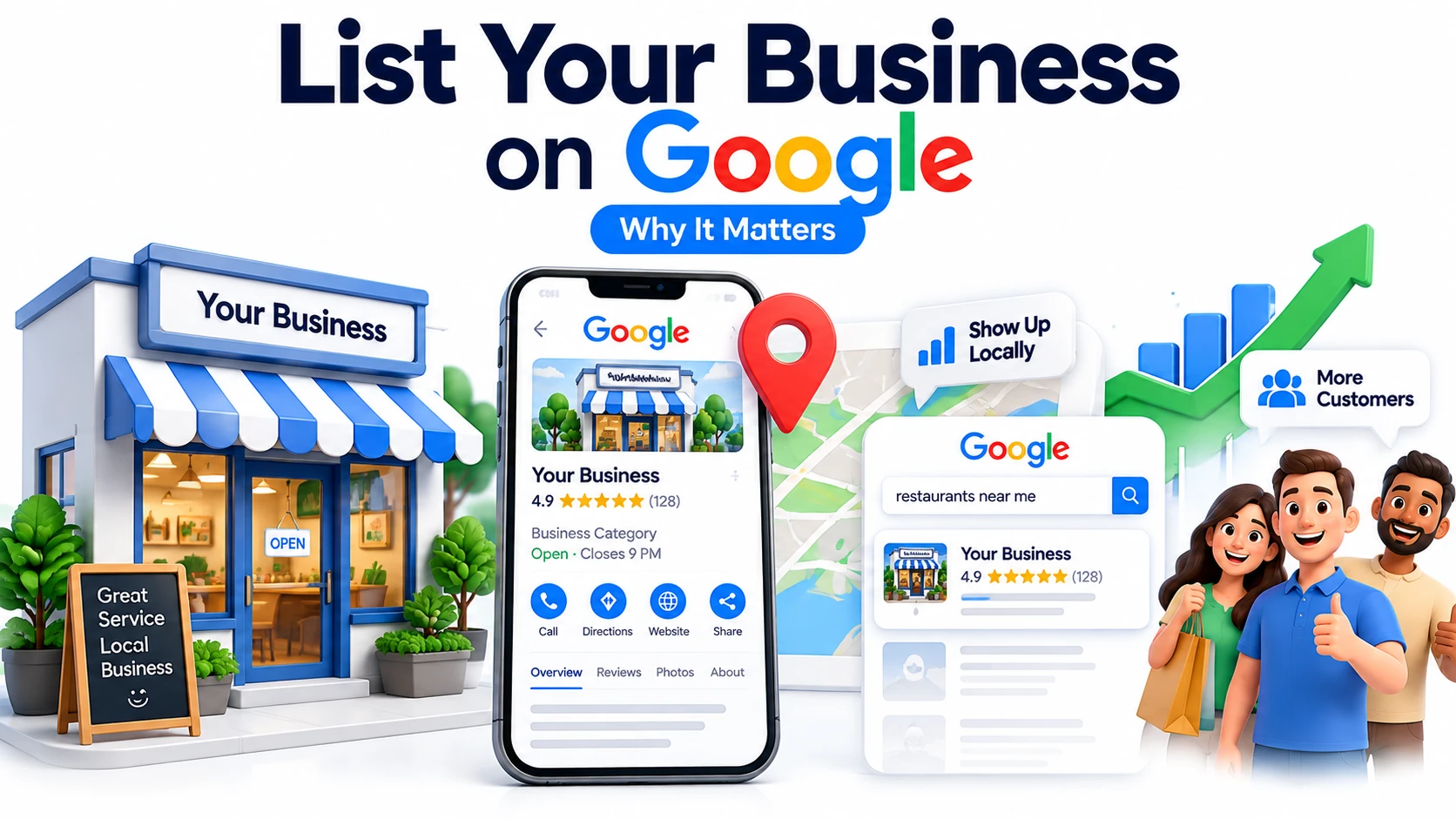 How We Can List a Business on Google My Business (GMB) and Why It Matters