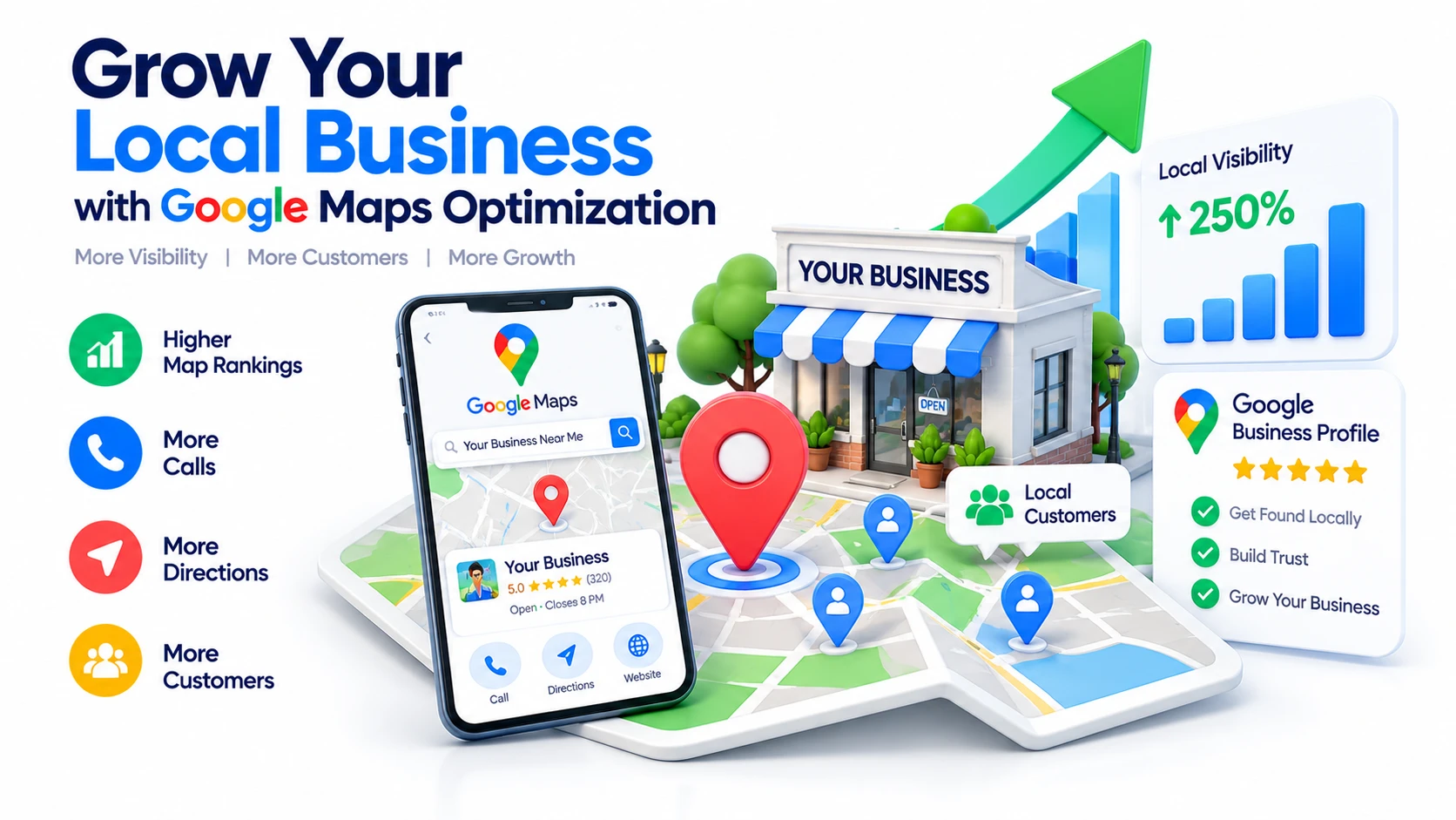 Grow Your Local Business with Google Maps Optimization