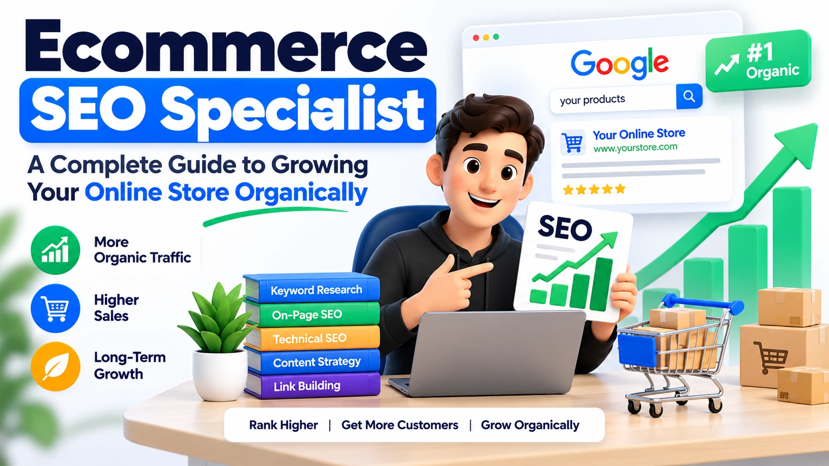 Ecommerce SEO Specialist: A Complete Guide to Growing Your Online Store Organically